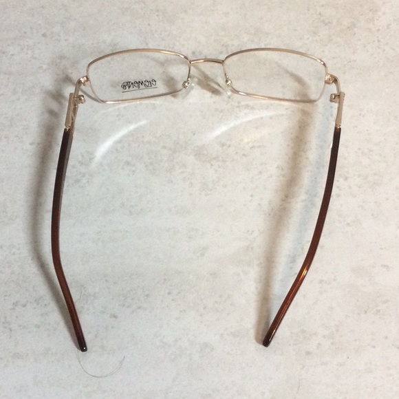 NWT Elements gold metal eyeglasses new old stock - Picture 5 of 16
